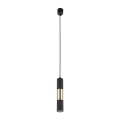 VIVIEN BLACK/GOLD LAMPA WISZĄCA 1
