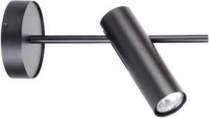 LEDA 1 CZARNY / KINKIET LEDA CZARNY plafon/spot