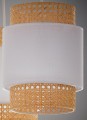 BOHO NEW WHITE LAMPA WISZĄCA 3 LISTWA