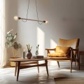 HELIX WOOD ORZECH LAMPA WISZACA 2