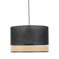 PAGLIA NEW BLACK LAMPA WISZĄCA 1  380