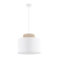 DUO WHITE JUTA LAMPA WISZĄCA 1