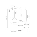 DUO JUTA MIX LAMPA WISZACA 3