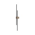 FLASH WOOD ORZECH KINKIET 2 LED