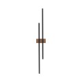 FLASH WOOD ORZECH KINKIET 2 LED