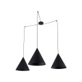 CONO BLACK LAMPA WISZĄCA 3 L