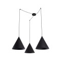 CONO BLACK LAMPA WISZĄCA 3 L