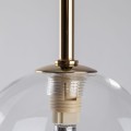 NILOS BLACK / GOLD LAMPA WISZACA 1