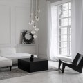NILOS BLACK / GOLD LAMPA WISZĄCA 10