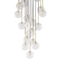 NILOS BLACK GOLD LAMPA WISZĄCA 17