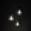 CALISTO BLACK LAMPA WISZĄCA 3  KOŁO