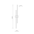 FLASH WOOD SOSNA KINKIET 2 LED