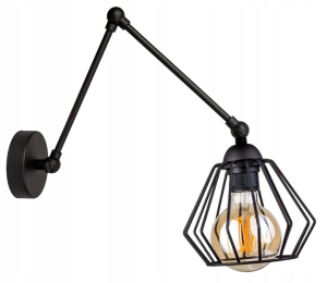 Kinkiet na wysięgniku LOFT Druciak #225 