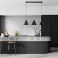CONO BLACK LAMPA WISZĄCA L 3 LISTWA