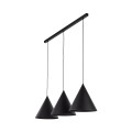 CONO BLACK LAMPA WISZĄCA L 3 LISTWA