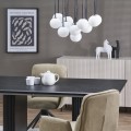 MARTIN BLACK WHITE LAMPA WISZACA 13