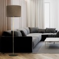 UMBERTO BROWN GOLD LAMPA PODŁOGOWA 1