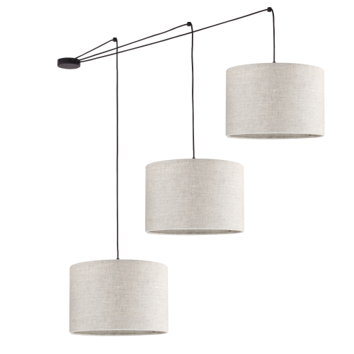 LINEN LAMPA WISZĄCA 3
