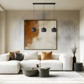 ZOE BLACK LAMPA WISZACA 3 S