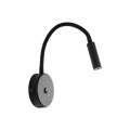 LAGOS BLACK  KINKIET 1  USB