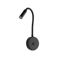 LAGOS BLACK  KINKIET 1  USB