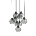 CUBUS GRAPHITE LAMPA WISZĄCA 9 KOŁO