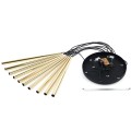 PIANO BLACK GOLD LAMPA WISZACA 10