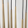 PIANO BLACK GOLD LAMPA WISZACA 12