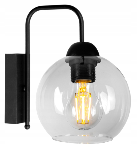 Kinkiet ścienny Szklana Kula Loft #387 