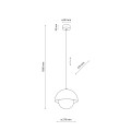 BONO OCHRA LAMPA WISZACA 1 M