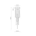 PIANO BLACK LAMPA WISZACA 10