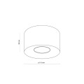 ORION S GOLD LAMPA SUFITOWA 1