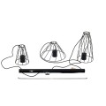 MODESTO BLACK LAMPA WISZACA 3