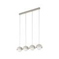BONO BEIGE LAMPA WISZĄCA 4 LISTWA