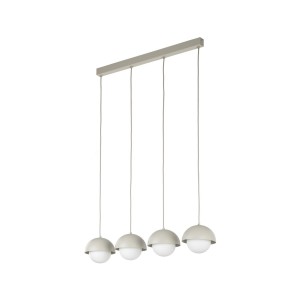 BONO BEIGE LAMPA WISZĄCA 4 LISTWA