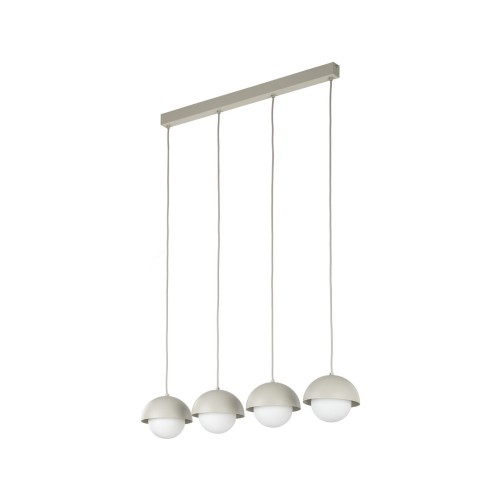 BONO BEIGE LAMPA WISZĄCA 4 LISTWA