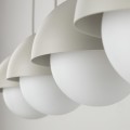 BONO BEIGE LAMPA WISZĄCA 4 LISTWA