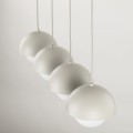 BONO BEIGE LAMPA WISZĄCA 4 LISTWA