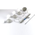 BONO BEIGE LAMPA WISZĄCA 4 LISTWA