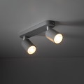 LIVIA GRAY LAMPA SUFITOWA 2