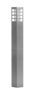 Lampa zewnętrzna stojąca RADO III 1 srebrny