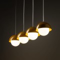 BONO OCHRA LAMPA WISZĄCA 4 LISTWA