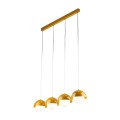 BONO OCHRA LAMPA WISZĄCA 4 LISTWA