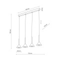 CONO MINI BLACK LAMPA WISZACA 4