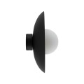 SLATE BLACK GLASS KINKIET 1XG9