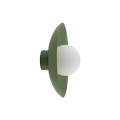 SLATE PEAPOD GLASS KINKIET 1XG9