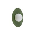 SLATE PEAPOD GLASS KINKIET 1XG9