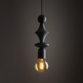 TOWER BLACK LAMPA WISZACA 1XE27