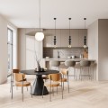 TOWER BLACK LAMPA WISZACA 1XE27