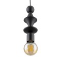 TOWER BLACK LAMPA WISZACA 1XE27